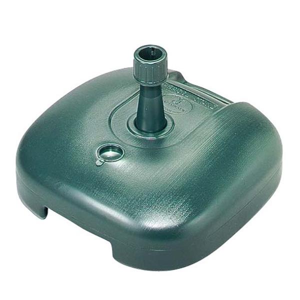 ピーチパラソル・ガーデンパラソルを立てるときの必需品！スタンドの中に水を入れると約19kgの重さになる便利なパラソルスタンドです。■仕様[サイズ]460X460X285mm [素材・材質]本体・ポール受け・注入口キャップ：ポリエチレン[重量...