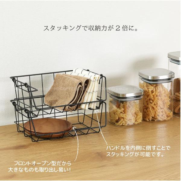 不二貿易（Fuji Boeki） フロントオープンバスケットW26 14894 / 収納