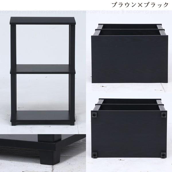 不二貿易 フィット 3段ラック / 3段 収納 オープン ラック おしゃれ