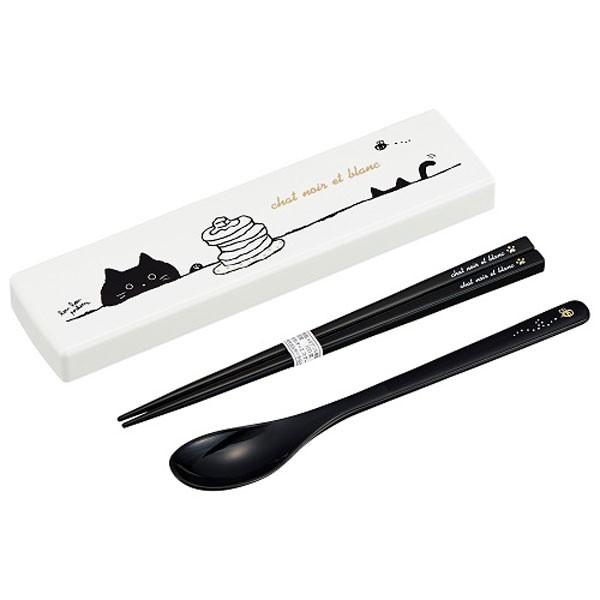 箸 スプーン セット 引フタコンビ 18cm シャ ノワール エ ブラン 黒猫 ポスト投函送料無料 住マイル 通販 Yahoo ショッピング