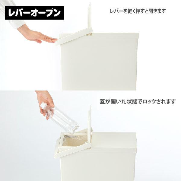 RISU（リス） TOSTE レバーオープン 30L 「送料無料」/ ゴミ箱