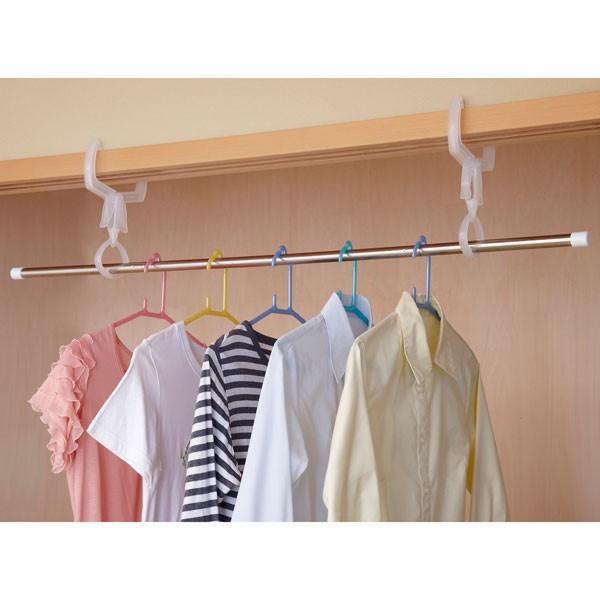 室内物干し 吊り下げ フック かもいクリップ ステンレスポール Kcp 04 住マイル 通販 Yahoo ショッピング