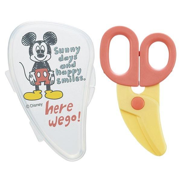 他サイト： ミッキー 離乳食 はさみ /  離乳食フードカッター ミッキースケッチ /メール便「送料無料」の商品画像