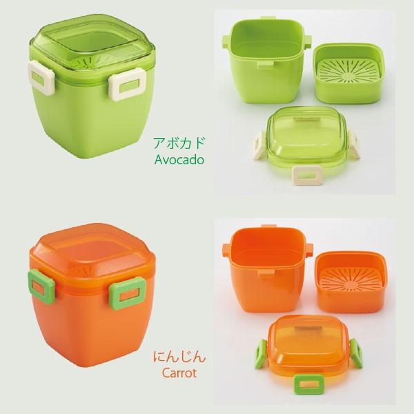 スケーター 弁当箱 どんぶり / 4ロック サラダランチボックス 620ml