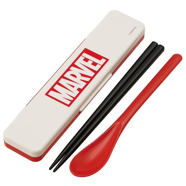 Marvel 箸 スプーン セット 音が鳴らないコンビセット マーベル カラフルロゴ 18cm 5個までネコポス 住マイル 通販 Yahoo ショッピング