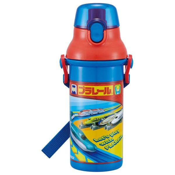 食洗機対応 直飲み プラ ワンタッチボトル 480ml プラレール プラレール プッシュ式 直のみ スポーツボトル 子供用 水筒 軽量 遠足 肩ひも付き 住マイル 通販 Yahoo ショッピング