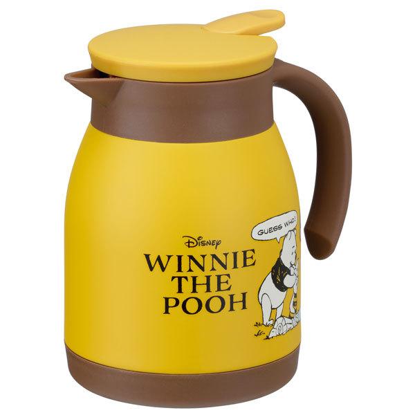 ステンレス 卓上ポット くまのプーさん 600ml Pooh プーさん ディズニー 真空 保温 保冷 ウォーター ポット 魔法瓶 コーヒー ピッチャー 持ち手付き 広口 住マイル 通販 Yahoo ショッピング