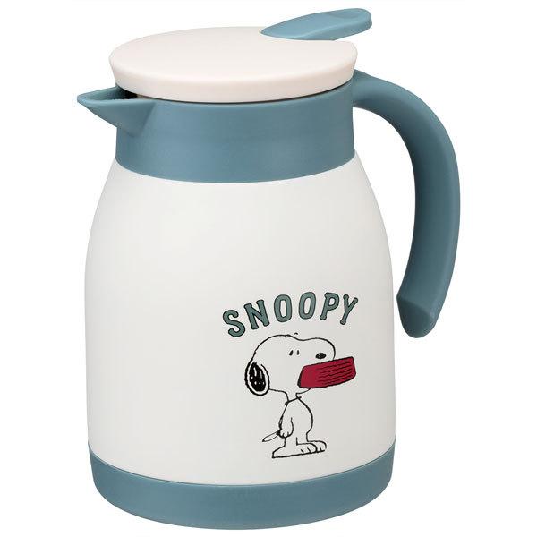 ステンレス 卓上ポット Snoopy 600ml スヌーピー 真空 保温 保冷 ウォーター ポット 魔法瓶 コーヒー ピッチャー 持ち手付き 広口 住マイル 通販 Yahoo ショッピング