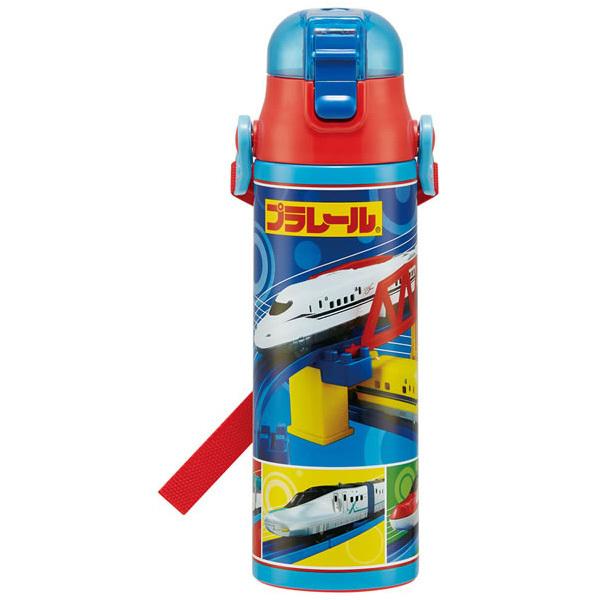 ロック付 ワンプッシュ ダイレクト ボトル 580ml プラレール21 プラレール トミカ 新幹線 超軽量 水筒 ステンレス ボトル 子供用 保冷 直飲み 肩ひも付き 住マイル 通販 Yahoo ショッピング