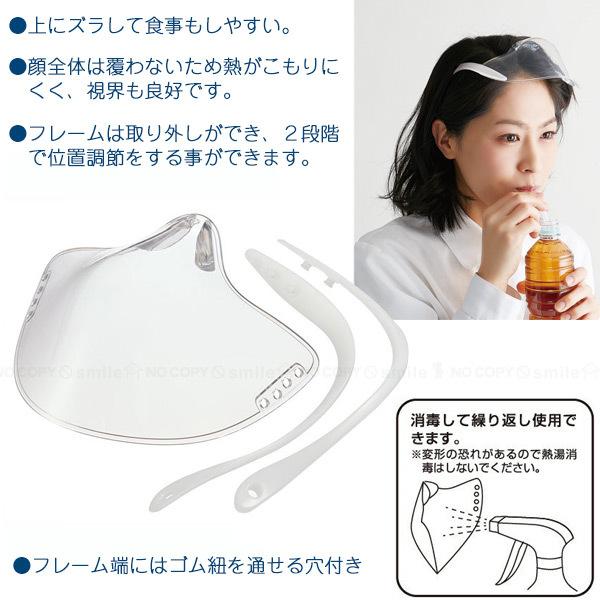 近大マスク / マスク 飛沫防止 マウスシールド フェイスシールド