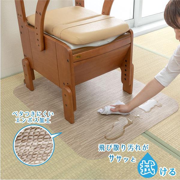 おくだけピタッ拭けるポータブルトイレマット KV-36 / ポータブル