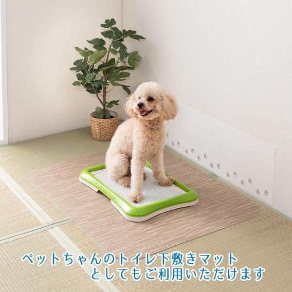 ぴょん様　たのめる便 23年製の美品！ 10畳〜13畳 コロナ おくだけピタッ拭けるポータブルトイレマット KV-36 / ポータブル