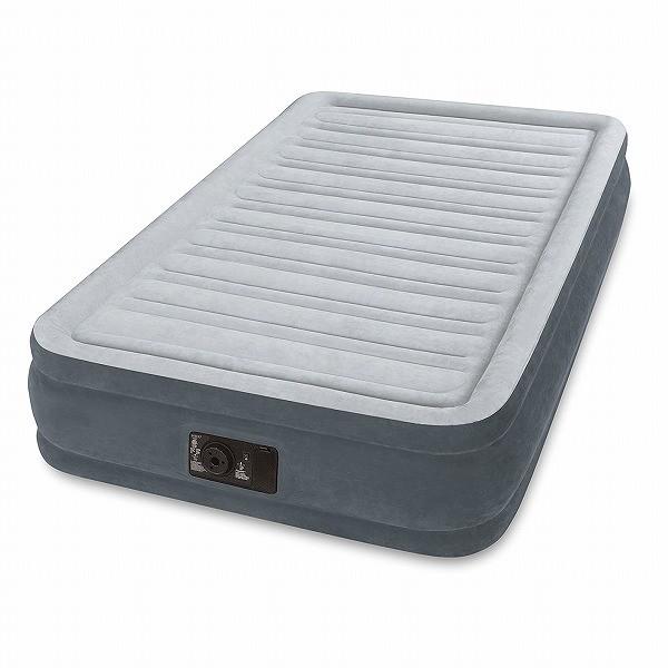 他サイト： INTEX ＣＰミッドライズエアーベッドＡＣポンプ付き　ＴＷＩＮ［U-67765］の商品画像