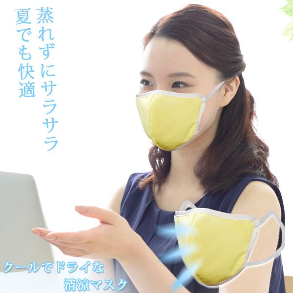 クールでドライな清涼マスク 普通郵便送料無料 夏 暑い マスク ドライ 蒸れ 快適 サラサラ 清涼 クールモーション 吸水速乾 防臭加工 繰り返し 二層 日本製 Fp 住マイル 通販 Yahoo ショッピング
