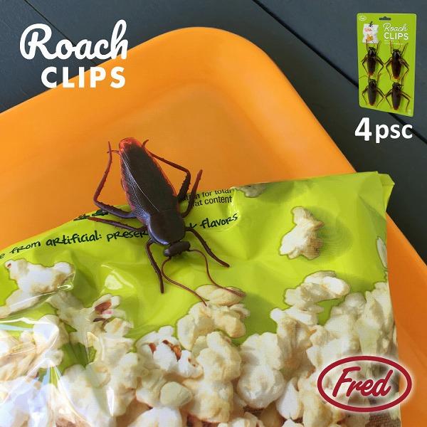 憎きGにそっくりすぎて閲覧注意。フェイクなゴキブリ付きクリップ4個セット。食べかけのお菓子の袋などを止めておけば、いたずらやドッキリの演出に。ディティールまでこだわって再現したリアル感です。※ポスト投函でのお届けになります。※代金引換や他の...