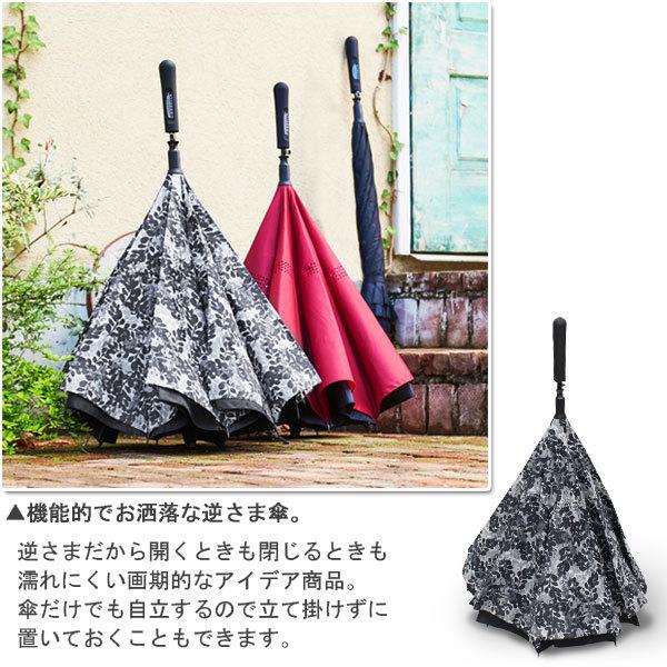 ワンダードライアンブレラ 「送料無料」/ 傘 雨傘 内開き 逆開き 内側