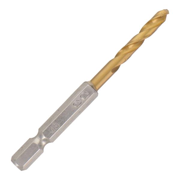 trad 三共コーポレーション TTD-4.5 六角軸ショートチタンドリル 4.5mm TTD4.5 【819514】(15130119)