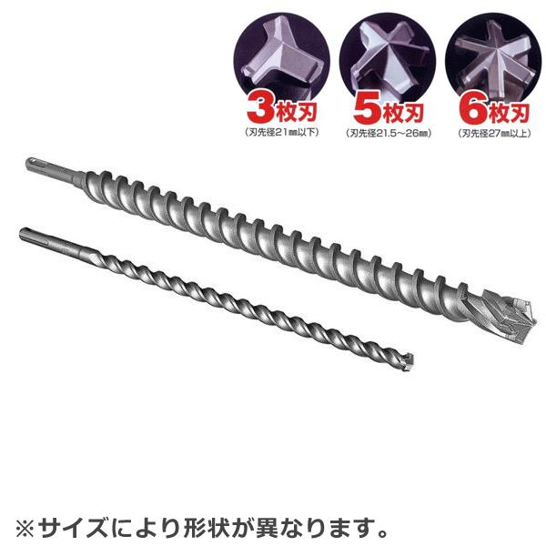 ミヤナガ DLSDS28047 ドリル デルタゴンビット SDSプラス ロングサイズ 28mm (70131975)
