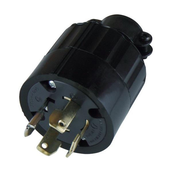 アメリカン電機 4322R 引掛形 ゴムプラグ 接地3P 30A 250V (95100380)@
