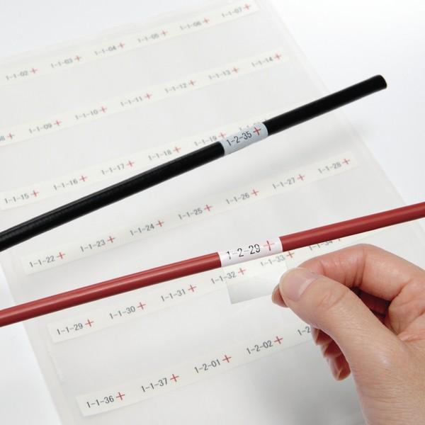 ヘラマンタイトン　レーザープリント用ラベル　TAGN48L-4010 HellermannTyton ヘラマンタイトン TAGN48L-4010 タブタグラベル