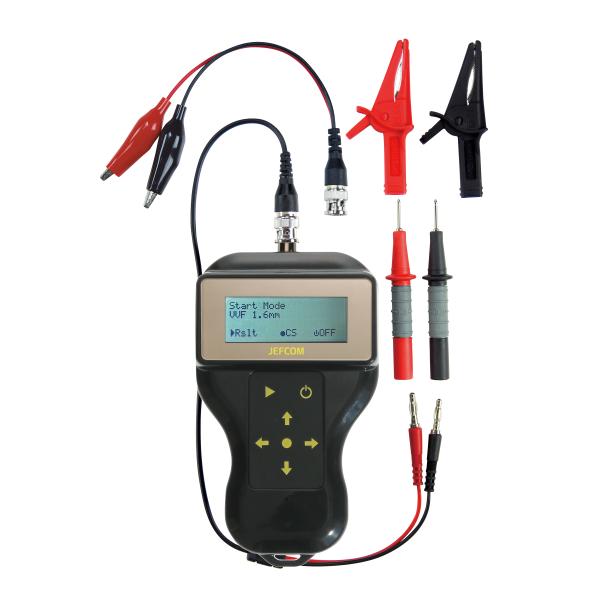デジタル式 ケーブル測長器●1000mまでのケーブルの長さを素早く計測できる※1●50個までユーザーモードの登録が可能※2●本体をケーブルの一端に接続し、ボタンを押すだけの簡単操作。●ユーザーモードで、より正確に長さを測定できる。　また、メ...