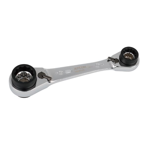 ジェフコム デンサン DR-0819S マルチ８ソケットレンチ(ショートタイプ) (64019053)@