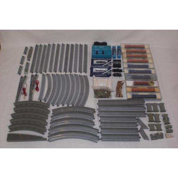 KATO TOMIX Nゲージ鉄道模型 ジャンクセット ジャンク KATO Nゲージ レールセット TOMIX 永大の車両付き 未チェック