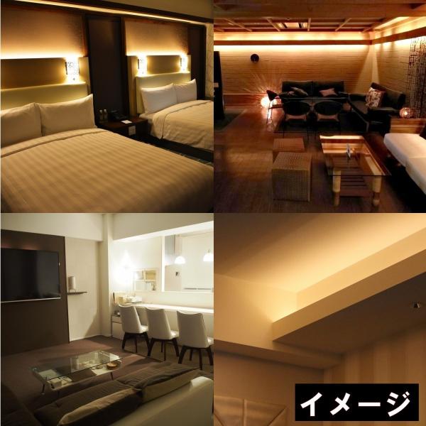 Ledテープライト 間接照明 100v Acアダプタ コンセント 防水 2 5m 白 電球色 青 赤 黄 緑 1連 M 天井照明 カウンタ照明 棚下 照明 ショーケース照明 Buyee Buyee Japanese Proxy Service Buy From Japan Bot Online