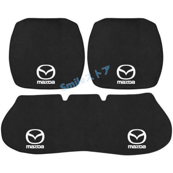 高品質 マツダMAZDA 汎用 車用 シートカバー シートクッション カーシートカバー 座布団滑り止め プロテクター 傷防止 前座後部座席用