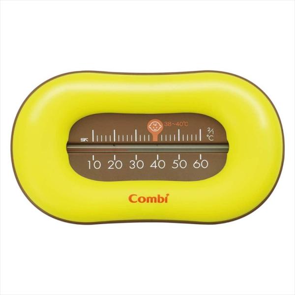 ベビーレーベル 湯温計 combi コンビ 湯温度計 お風呂用温度計 お風呂グッズ お風呂用品 お風呂 おふろ 入浴 バスグッズ バス用品 ベビー 赤