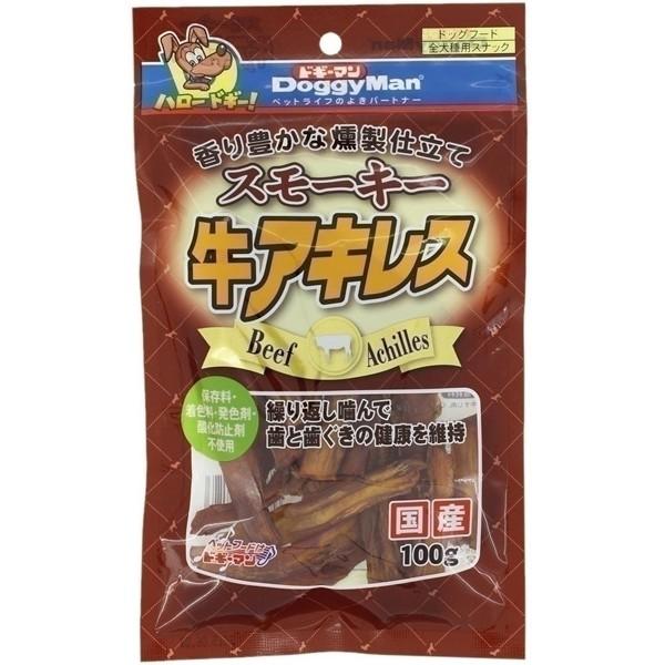ドギーマンハヤシ スモーキー牛アキレス 100g 犬 おやつ 煮干し 魚 おとどけスマイルワン 通販 Yahoo ショッピング