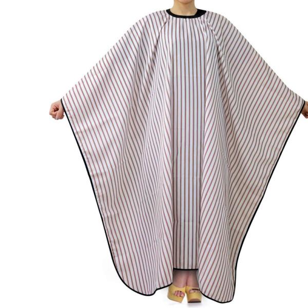 【商品名】　RHINOCATS 散髪ケープ 大人 散髪マント カッティングクロス ヘアーエプロン 刈布 美容エプロン 静電気防止 自宅 理容師 ブラウン★★ラッピングについて★★当店ではラッピングは承っておりません。ご了承くださいませ。★★...