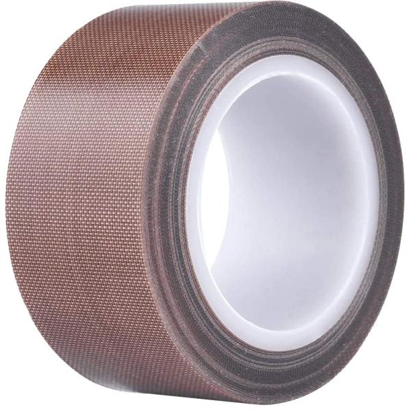 DFsucces テフロンテープ 300°高温耐熱テープ PTFE インパルスシーラー 補修 保護 汚れない 燃えない 防水 防塵 防油 防