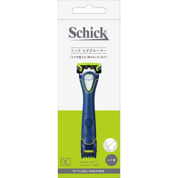 シック Schick ヒゲグルーマー(刃付き) 1個 (x 1)