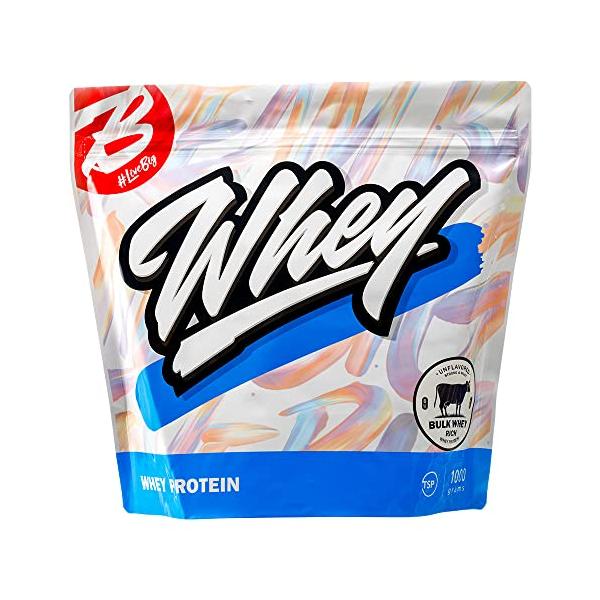 【商品名】　バルクスポーツ プロテイン バルクホエイ RICH 1kg 甘味料・香料不使用 プレーンタイプ ナチュラル ノンフレーバー★★ラッピングについて★★当店ではラッピングは承っておりません。ご了承くださいませ。★★サイズ・カラーの指...