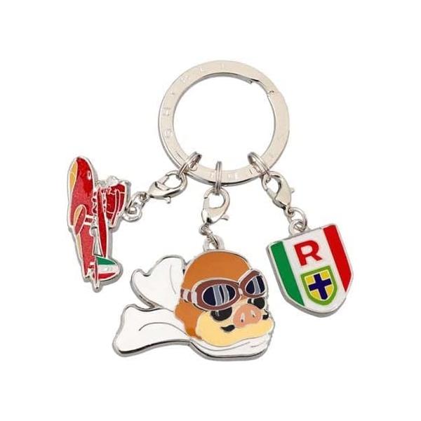 スタジオジブリ ジブリ グッズ 紅の豚 3連キーリング ポルコ JH-24a