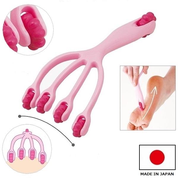 マッサージローラー レッグラインローラー HB399 ふくらはぎ 足裏 足の甲 むくみ 解消 ほぐす レッグローラー マッサージャー フットケア コロコロ 日本製