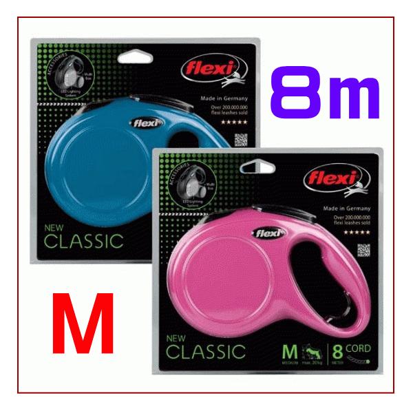 ^ptLV[h@WLk@R[h^Cv@lTCY@̏dQO܂Ł@Flexi New Classic Retractable Dog Leash Cord, 26 ft, Medium, Red@hCc