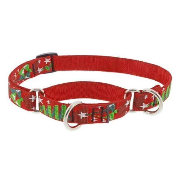 アメリカ直輸入、アメリカ製のＬＵＰＩＮＥ　ルパイン　ハーフチョークカラーです。全犬種ＯＫの１８ｍｍ幅です。ハーフチョークカラーは、引っ張り防止やトレーニングにとても役立ちます。リングが２つあり、一方は引っ張ると首輪がしまり、もう一方は引っ張...