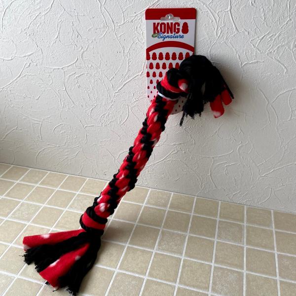 KONG　シグネチャーダブルロープボーン　55ｃｍ---KONG Signature Rope Dual Knot ひっぱりっこ