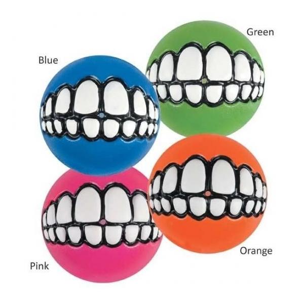 ★　ヨーロッパやアメリカなどで大ヒット中のボールです。★　よく跳ねます★　水に浮きます！SEBS製★　おやつを入れたら知育玩具になります！★　適度な弾力があり丈夫です。そして、どんな子でも、どんな気分でも、ニカッと笑えます(^o^)【Ｍサイ...