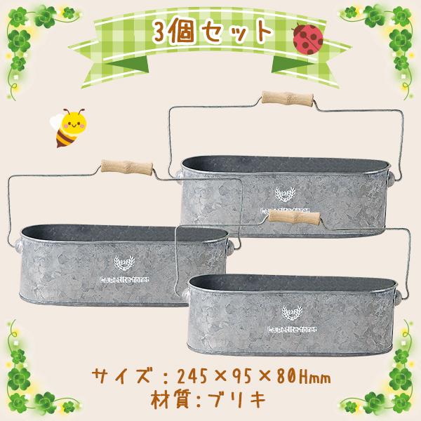 Green House �t�����`�V���o�[�u���L��t���ȉ~ 3�Z�b�g 245×95×80Hmm 3397