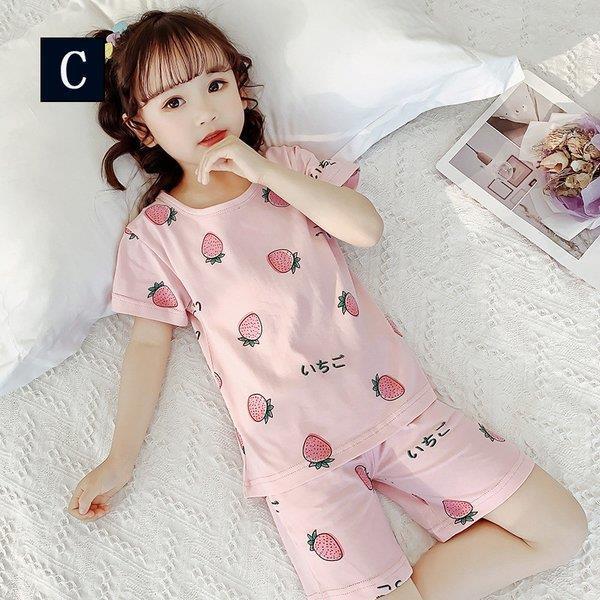 キッズ パジャマ 子供パジャマ セットアップ 女の子 ベビー 夏 トップス 半ズボン 半袖 チェック柄 プリント ルームウェア 部屋着 可愛い 寝巻き ナイトウェア Buyee 日本代购平台 产品购物网站大全 Buyee一站式代购 Bot Online