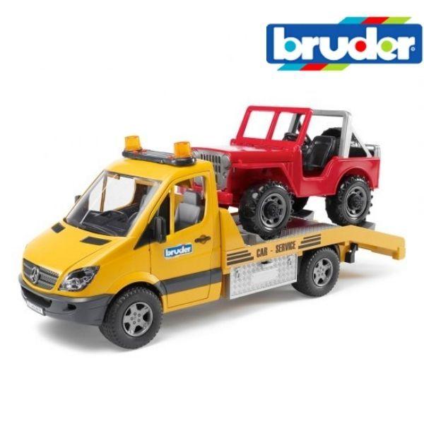 Bruder ブルーダー はたらくくるま Mb レッカークレーン クロスカントリー 街ではたらくくるま Br おもちゃのお店 スマイルキッズ 通販 Yahoo ショッピング