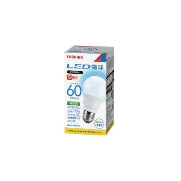 TOSHIBA LDA7N-H/60W/2 LEDランプ 20個 東芝ライテック LED電球 一般電球形 下方向タイプ 一般電球60W形