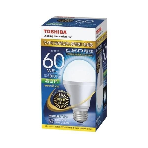 東芝ライテック LED電球・電球形 E26口金 一般電球形 広配光タイプ 調