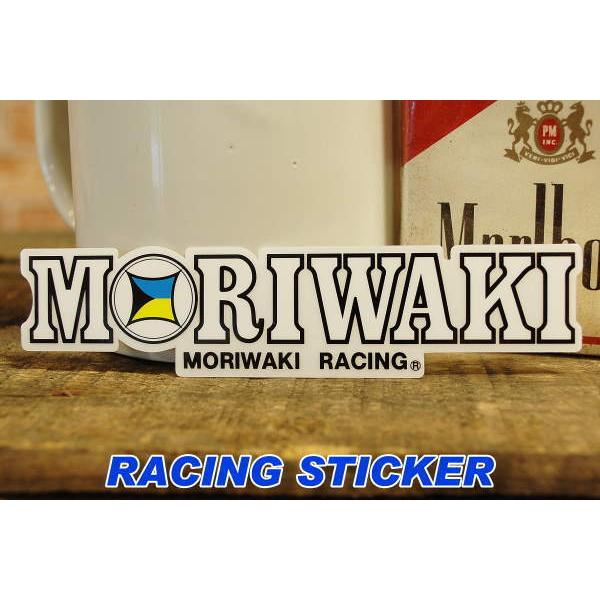 モリワキ レーシング ロゴ 抜き ステッカー ◇ MORIWAKI シール JTMOS3