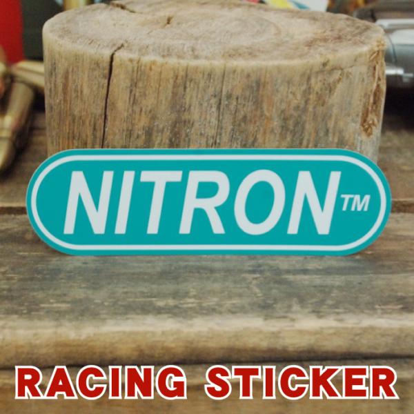 ナイトロン レーシング ショックス ステッカー ◇ NITRON ロゴ シール