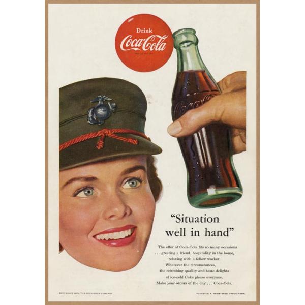 Coca-Cola 90s 広告 COKE ポスター コカコーラ アメリカ雑貨 楽天市場】コカ・コーラ 特大サイズ・ヴィンテージポスター （ウッド