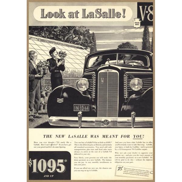 アメリカンビンテージ50's！クラシックカーポスター広告！ アメリカン